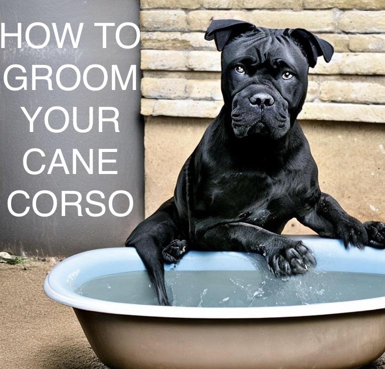 Grooming Your Cane Corso