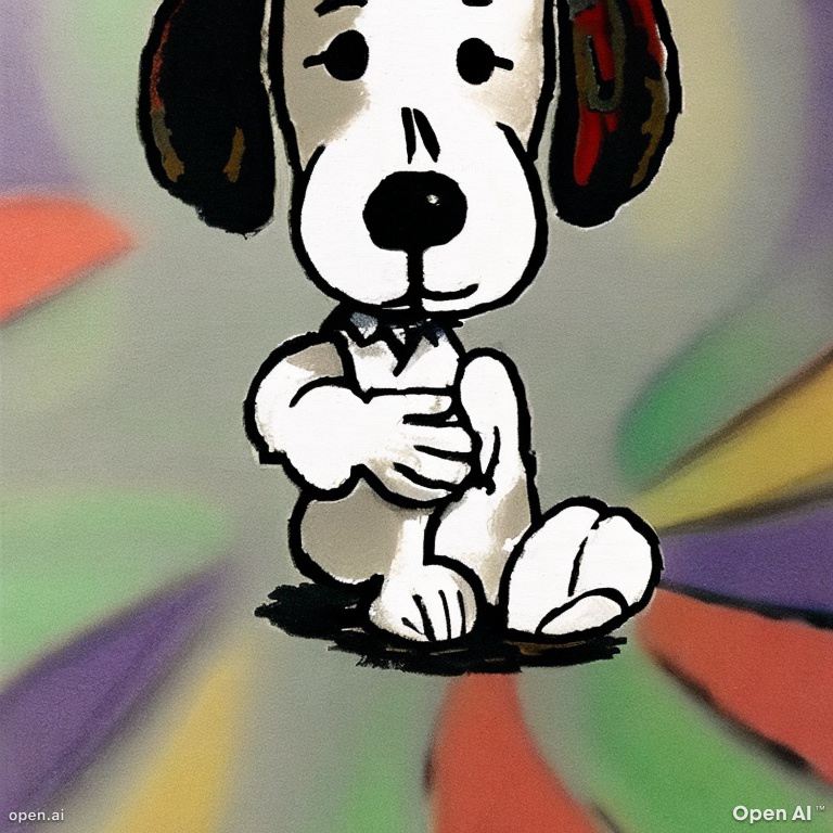 What kind of dog looks like Snoopy?
